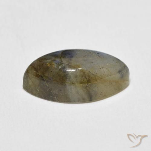 Labradorite Multicolore naturelle Marquise, 5.48 ct, Translucide
