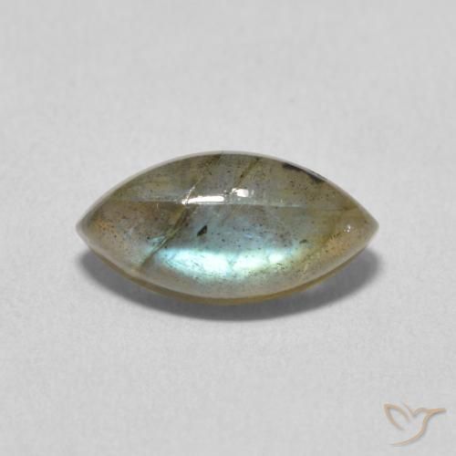 2.71ct Naturel Multicolore Labradorite, Marquise, Translucide