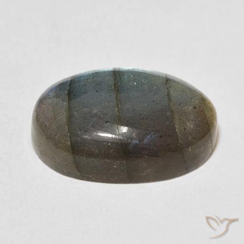 Labradorite Multicolore naturelle ovale, 13.81 ct, Translucide