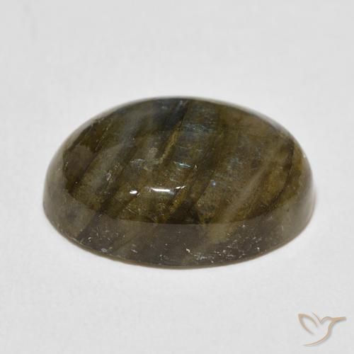 Labradorite Multicolore naturelle ovale, 12.94 ct, Translucide