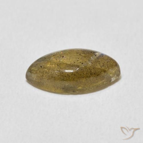 Labradorite Multicolore naturelle Marquise, 2.23 ct, Translucide