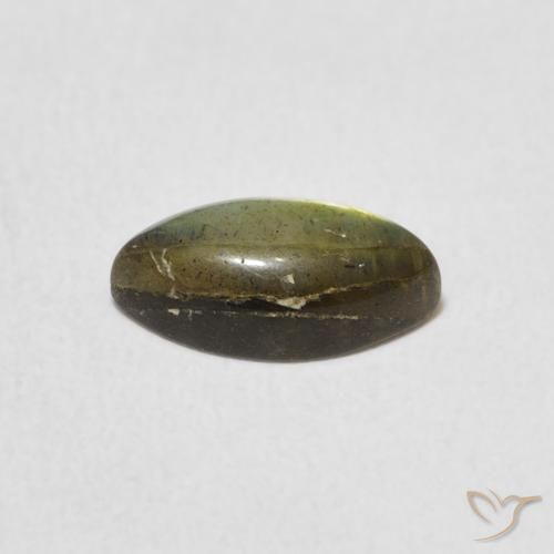 Labradorite Multicolore naturelle Marquise, 1.41 ct, Translucide