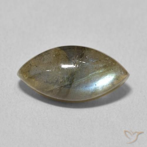 5.19ct Naturel Multicolore Labradorite, Marquise, Translucide