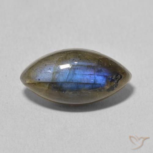 5.25ct Naturel Multicolore Labradorite, Marquise, Translucide