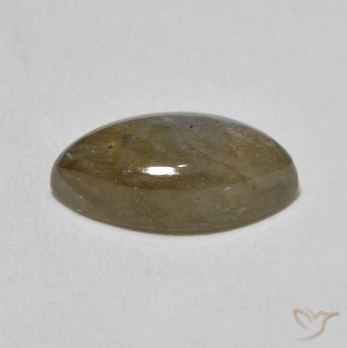 Labradorite Multicolore naturelle Marquise, 5.13 ct, Translucide