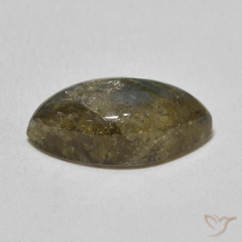 Labradorite Multicolore naturelle Marquise, 5.31 ct, Translucide