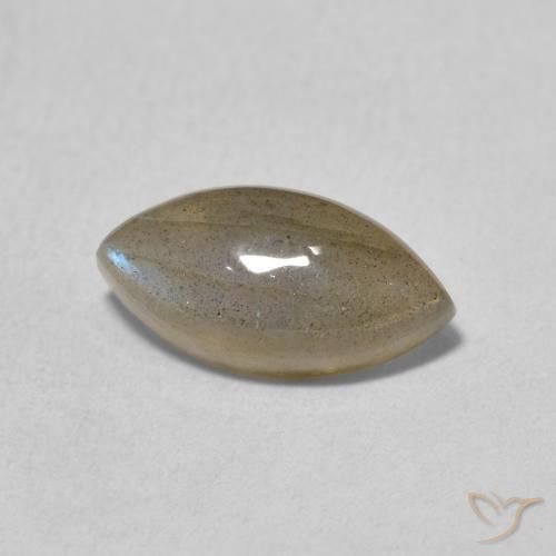 Labradorite Multicolore naturelle Marquise, 2.39 ct, Translucide