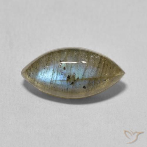 3.61ct Naturel Multicolore Labradorite, Marquise, Translucide