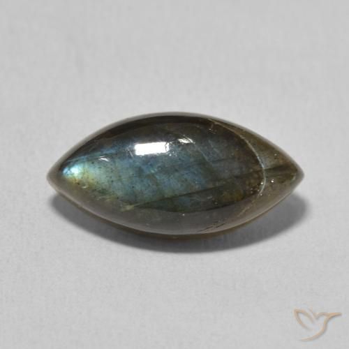 5.02ct Naturel Multicolore Labradorite, Marquise, Translucide
