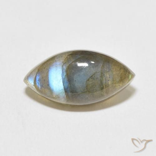 5.27ct Naturel Multicolore Labradorite, Marquise, Translucide