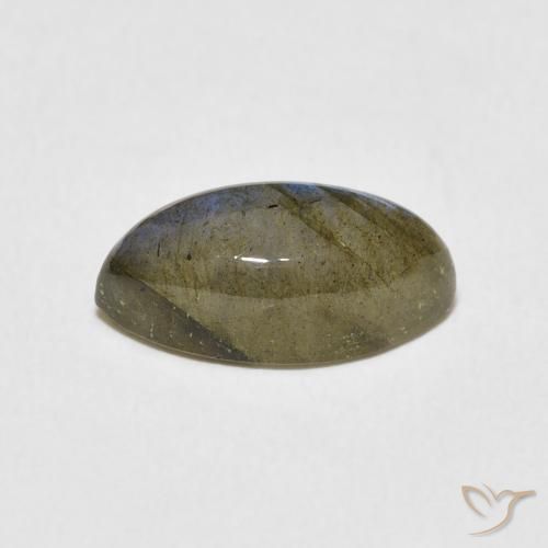 Labradorite Multicolore naturelle Marquise, 3.96 ct, Translucide