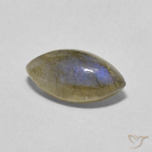 2.30ct Naturel Multicolore Labradorite, Marquise, Translucide