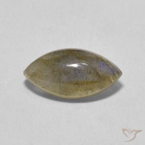 Labradorite Multicolore naturelle Marquise, 2.30 ct, Translucide