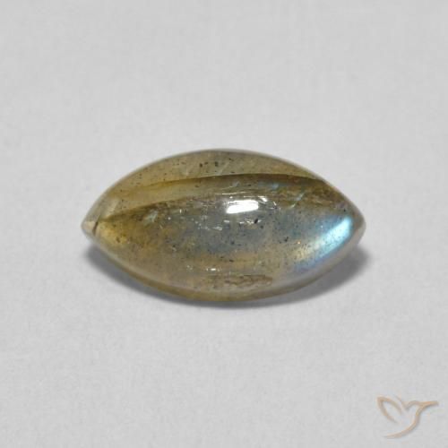 1.43ct Naturel Multicolore Labradorite, Marquise, Translucide