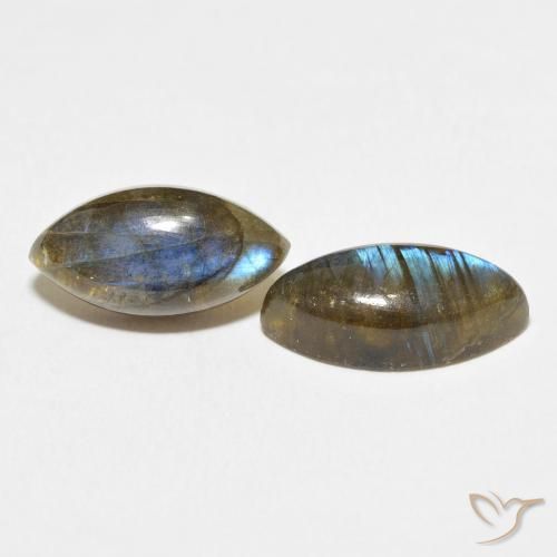 Shop natural 9.99ct Multicolore Labradorite gems, Marquise, from Madagascar at GemSelect. In stock, global shipping!