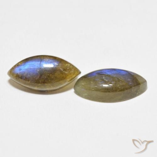 Shop natural 9.23ct Multicolore Labradorite gems, Marquise, from Madagascar at GemSelect. In stock, global shipping!