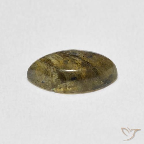 Labradorite Multicolore naturelle Marquise, 1.37 ct, Translucide