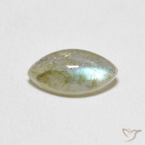 1.32ct Naturel Multicolore Labradorite, Marquise, Translucide