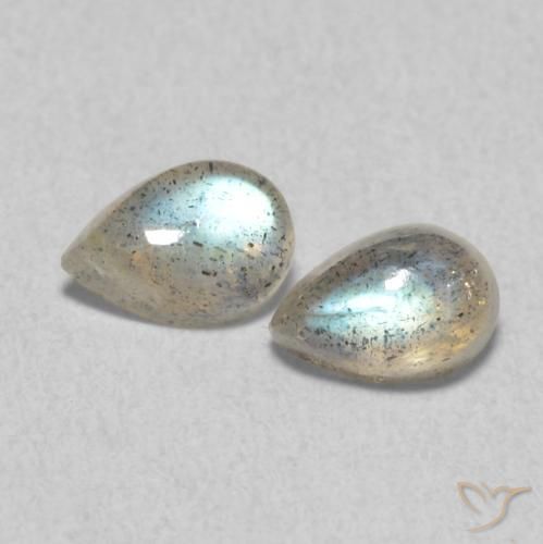 Shop natural 1.07ct Multicolore Labradorite gems, En forme de poire, from Madagascar at GemSelect. In stock, global shipping!