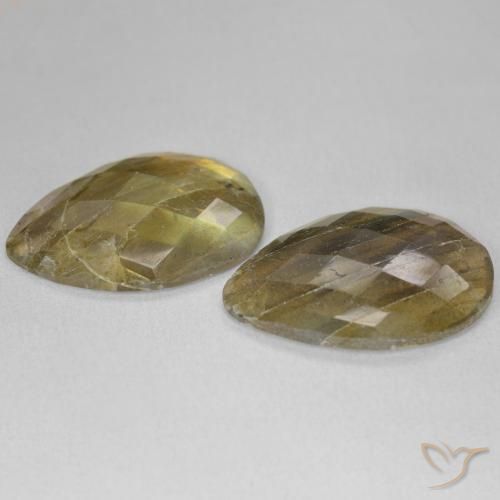 Shop natural 19.06ct Multicolore Labradorite gems, En forme de poire, from Madagascar at GemSelect. In stock, global shipping!