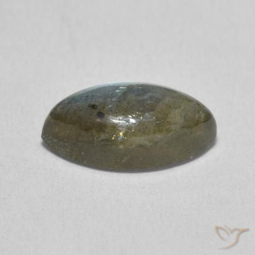 Labradorite Multicolore naturelle Marquise, 2.57 ct, Translucide