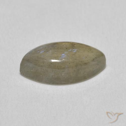Labradorite Multicolore naturelle Marquise, 2.43 ct, Translucide