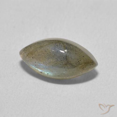 Labradorite Multicolore naturelle Marquise, 2.35 ct, Translucide