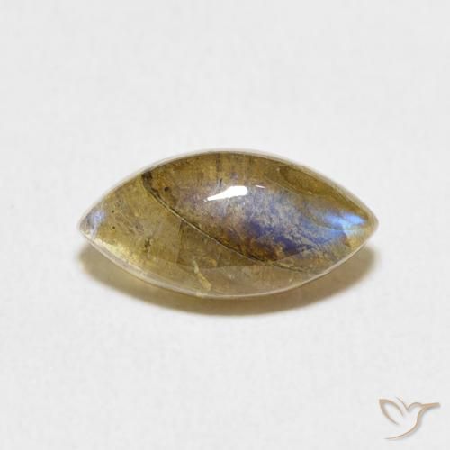 2.51ct Naturel Multicolore Labradorite, Marquise, Translucide