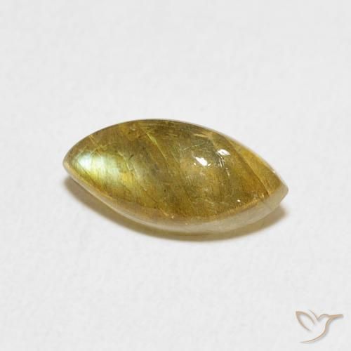 Labradorite Multicolore naturelle Marquise, 1.91 ct, Translucide