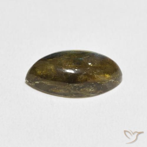 Labradorite Multicolore naturelle Marquise, 5.18 ct, Translucide