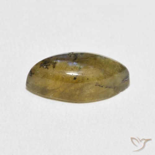 Labradorite Multicolore naturelle Marquise, 3.64 ct, Translucide