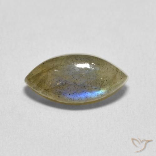 2.55ct Naturel Multicolore Labradorite, Marquise, Translucide