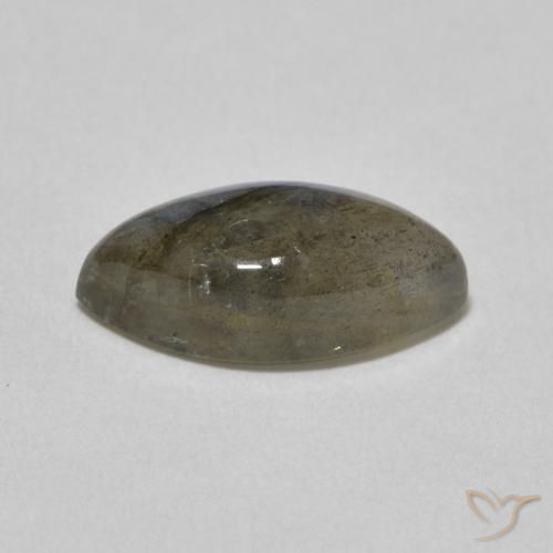 Labradorite Multicolore naturelle Marquise, 3.58 ct, Translucide