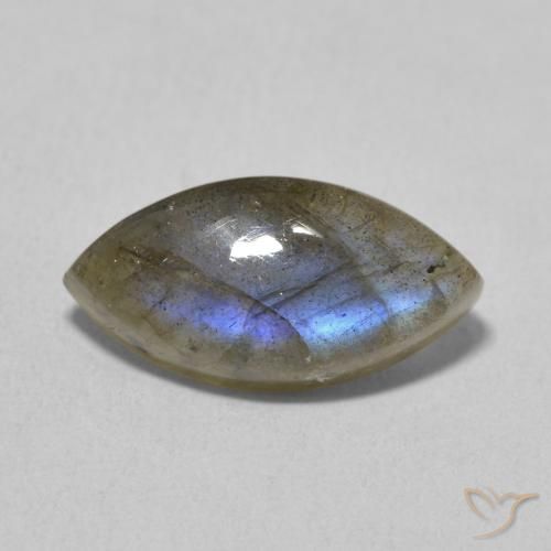 4.91ct Naturel Multicolore Labradorite, Marquise, Translucide