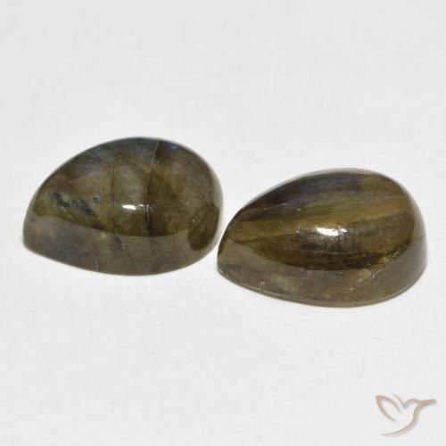 Shop natural 19.24ct Multicolore Labradorite gems, En forme de poire, from Madagascar at GemSelect. In stock, global shipping!