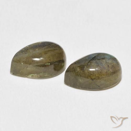 Shop natural 7.97ct Multicolore Labradorite gems, En forme de poire, from Madagascar at GemSelect. In stock, global shipping!
