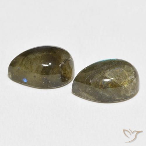 Shop natural 8.16ct Multicolore Labradorite gems, En forme de poire, from Madagascar at GemSelect. In stock, global shipping!