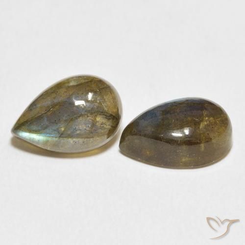 Shop natural 7.71ct Multicolore Labradorite gems, En forme de poire, from Madagascar at GemSelect. In stock, global shipping!