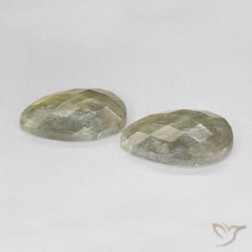 Shop natural 14.48ct Multicolore Labradorite gems, En forme de poire, from Madagascar at GemSelect. In stock, global shipping!