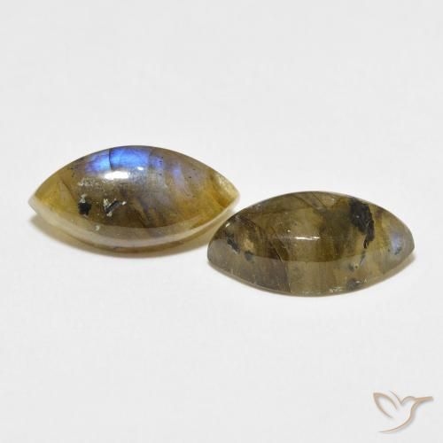 Shop natural 7.16ct Multicolore Labradorite gems, Marquise, from Madagascar at GemSelect. In stock, global shipping!