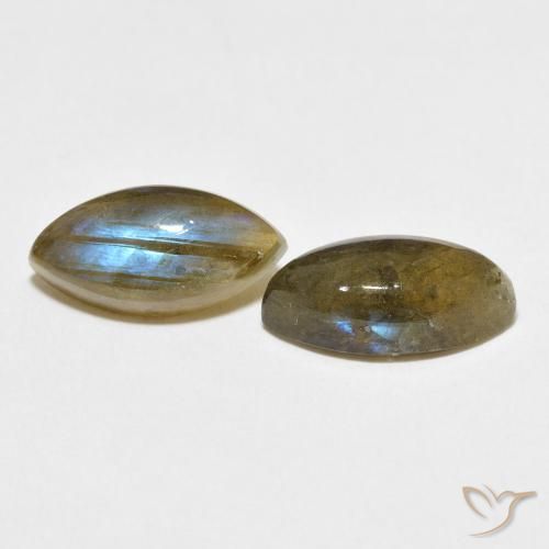 Shop natural 7.44ct Multicolore Labradorite gems, Marquise, from Madagascar at GemSelect. In stock, global shipping!