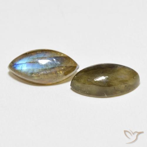 Shop natural 6.65ct Multicolore Labradorite gems, Marquise, from Madagascar at GemSelect. In stock, global shipping!