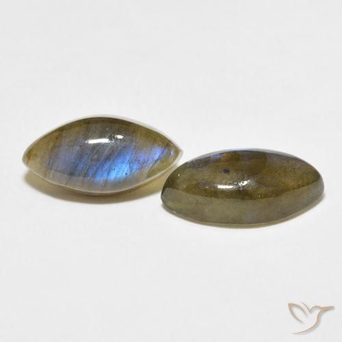Shop natural 7.20ct Multicolore Labradorite gems, Marquise, from Madagascar at GemSelect. In stock, global shipping!