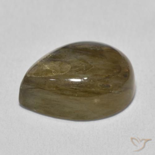 Labradorite Multicolore naturelle En forme de poire, 10.14 ct, Translucide