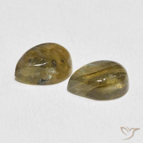 Shop natural 4.73ct Multicolore Labradorite gems, En forme de poire, from Madagascar at GemSelect. In stock, global shipping!