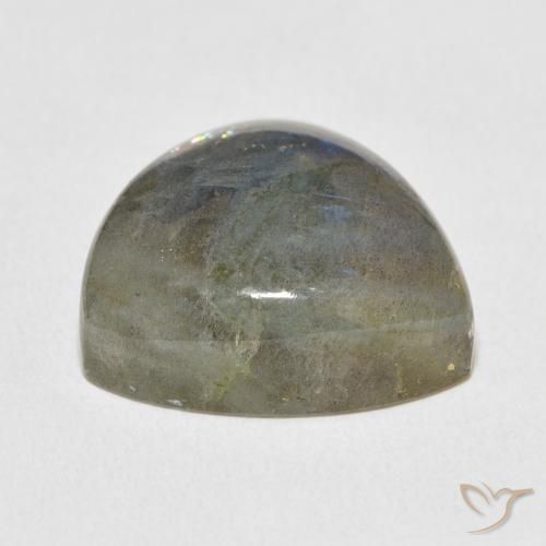 Labradorite Multicolore naturelle Trillion, 19.83 ct, Translucide