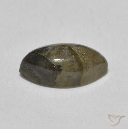 Labradorite Multicolore naturelle Marquise, 3.87 ct, Translucide