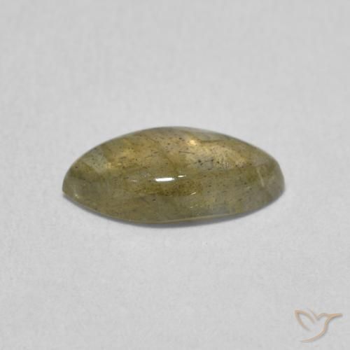 Labradorite Multicolore naturelle Marquise, 1.18 ct, Translucide