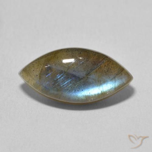 4.70ct Naturel Multicolore Labradorite, Marquise, Translucide