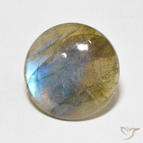 Labradorite Multicolore naturelle Tour, 15.68 ct, Translucide